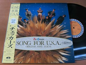 LP0982／チェッカーズ：SONG FOR USA オリジナルソングアルバム.