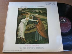LP0904／【LSX-2001】トスカニーニ：ベートーヴェン 交響曲第9番「合唱」.