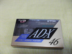 ■未開封■カセットテープ　TDK AD-X46