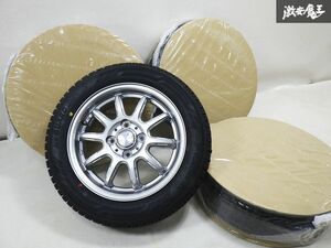 【新品 未使用】ヨコハマ IG60 155/65R14 2022年 アルミ BWスポーツ 14インチ 4.5J +45 4穴 PCD100 4本 タント ムーヴ アルト ★ 棚1E15