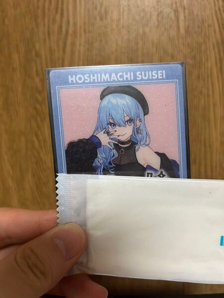 ホロライブ 星街すいせい ファミマコラボ カード 秘密のメッセージ付き