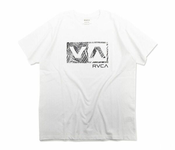 RVCAルーカ　 プリント白ホワイトTシャツ　Sサイズ