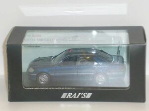 〇1/43 RAI'S TOYOTA CROWN ATHLETE G POLICE CAR 2004 警察本部刑事部