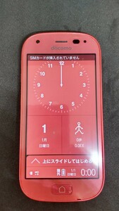 B010 docomo Xi らくらくスマートフォン4 F-04J FUJITSU 4G androidスマホ 簡易動作確認＆簡易清掃＆初期化OK 判定○ 送料無料 現状品