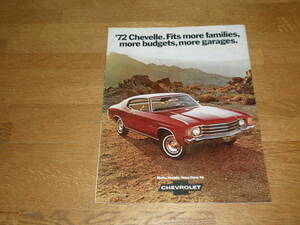 1972 year Chevrolet she bell malibu 