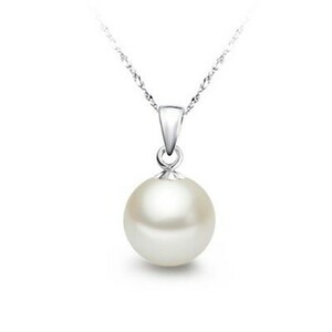 [ limited time free shipping!! now only 1 jpy start!! limitated production ] natural ../. pearl large grain pendant WH C*B
