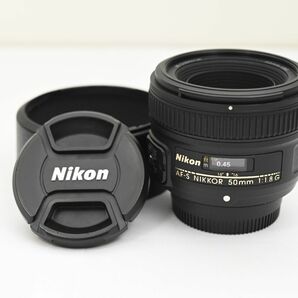 極上品 ニコン単焦点レンズ AF-S NIKKOR 50mm f/1.8G ②