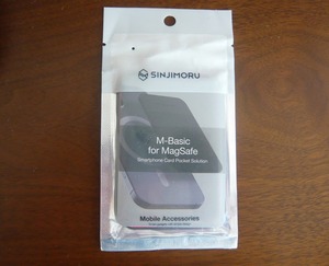 【未開封品】SINJIMORU Magsafe対応カードケース (M-Basic for MagSafe) レッド
