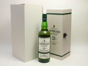 ★★LAPHROAIG ラフロイグ 25年 700ml/49.8% 木箱/冊子付★AY95045