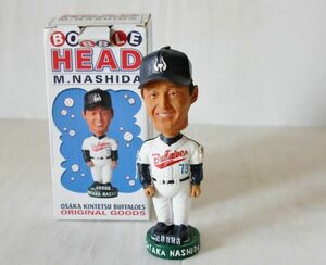 『近鉄バッファローズ「BOBBLE HEAD」梨田昌孝◆首ふり人形　バブルヘッド　オリジナルグッズ