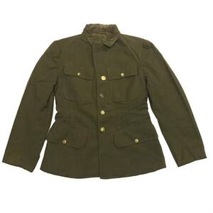 A79　軍服　ミリタリー　カーキ　戦争　軍装　戦争服　コレクション　衣装　軍隊　戦時資料　ジャケット　上着　作業衣