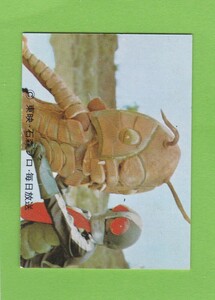 旧カルビー仮面ライダーカード　78番　T