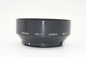 ★純正・美品★ Nikon ニコン HS-1 レンズフード (k-3444)