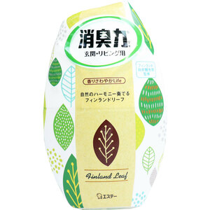 まとめ得 お部屋の消臭力 玄関・リビング用 フィンランドリーフ 400mL x [5個] /k