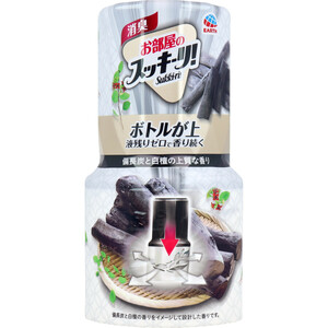 まとめ得 お部屋のスッキーリ！ Sukki-ri! 備長炭と白檀の上質な香り 400mL x [5個] /k