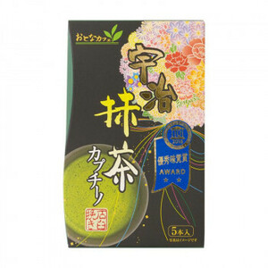 宇治森徳　宇治抹茶カプチーノ　(15g×5P)×10袋 /a