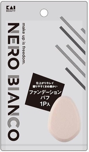 まとめ得 ＫＱ３５０８ ＮＥＲＯＢＩＡＮＣＯ ファンデーションパフ 貝印 メイク x [15個] /h