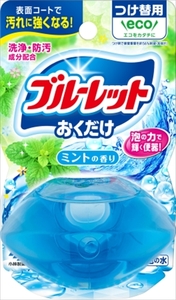 まとめ得 液体ブルーレットおくだけつけ替用 ミントの香り 小林製薬 芳香剤・タンク x [16個] /h