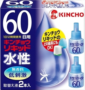 まとめ得 金鳥リキッド６０日替無香 ２Ｐ 大日本除虫菊（金鳥） 殺虫剤・ハエ・蚊 x [4個] /h