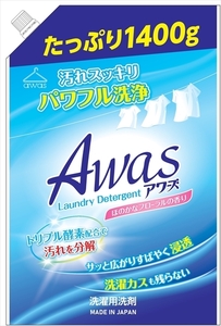 まとめ得 ＡＷＡＳ液体洗剤詰替用 ロケット石鹸 衣料用洗剤 x [5個] /h