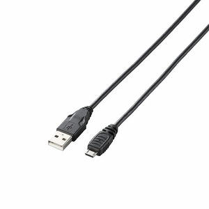 まとめ得 エレコム MicroUSB(AMicroB)ケーブル 1m ブラック GM-U2CAMB10BK x [2個] /l