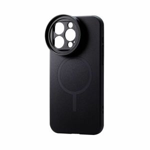 エレコム iPhone 15 Pro Max ハードケース カメラフィルター対応 ポケット付 ブラック PM-A23DHVCAMPBK /l