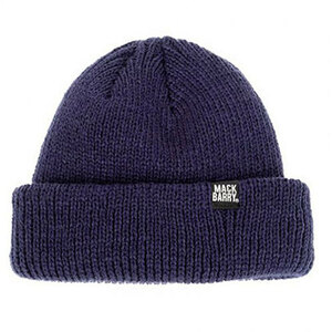 まとめ得 MACK BARRY マクバリー 【BEANIE(ビーニー)】 COZY SHORT BEAINE ネイビー MCBRY72683 x [2個] /l