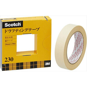 3M Scotch スコッチ ドラフティングテープ 24mm 3M-230-3-24 /l