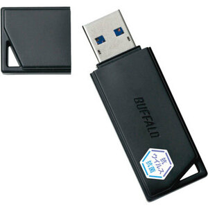 BUFFALO バッファロー USBフラッシュ ブラック RUF3-KVB128G-BK /l