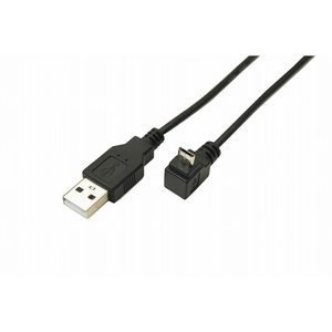 まとめ得 変換名人 USB A to micro上L型100cmケーブル USBA-MCUL/CA100 x [3個] /l