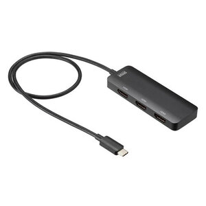 まとめ得 サンワサプライ USB Type C-HDMI変換アダプタ(3ポート/4K対応) AD-ALCMST3HD2 x [2個] /l