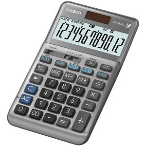 カシオ計算機 CASIO 軽減税率電卓 ジャストタイプ12桁 JF-200RC-N /l