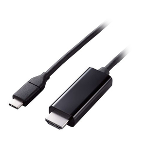 エレコム USB Type-C(TM)用HDMI映像変換ケーブル(やわらかタイプ) 3m ブラック MPA-CHDMIY30BK /l