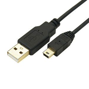 まとめ得 変換名人 極細USBケーブルAオス-miniオス1.8m USB2A-M5/CA180 x [3個] /l