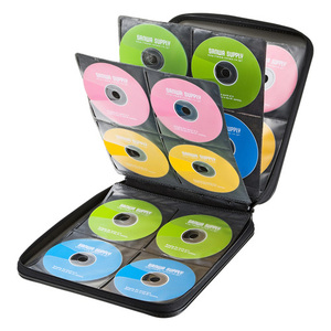 まとめ得 【5個セット】 サンワサプライ DVD・CDセミハードケース(160枚収納・ブラック) FCD-WL160BKX5 x [2個] /l