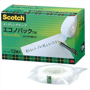 3M Scotch スコッチ メンディングテープエコノパック 12mm 3M-MP-12S /l