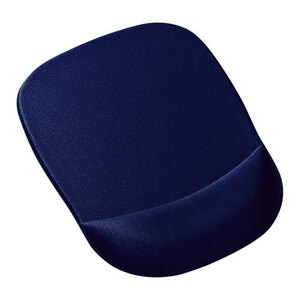 【5個セット】 サンワサプライ 低反発リストレスト付きマウスパッド(ブルー) MPD-MU1NBL2X5 /l