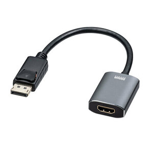 サンワサプライ DisplayPort-HDMI 変換アダプタ HDR対応 AD-DPHDR01 /l