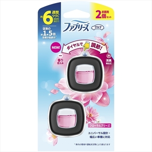 まとめ得 ファブリーズイージークリップ フローラルブリーズ２個パック Ｐ＆Ｇ 芳香剤・車用 x [3個] /h