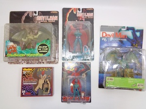  unopened Devilman figure 5 body set sale Uni five Kaiyodo van Puresuto meti com toy Nagai Gou DEVILMAN immovable Akira dynamic plan 