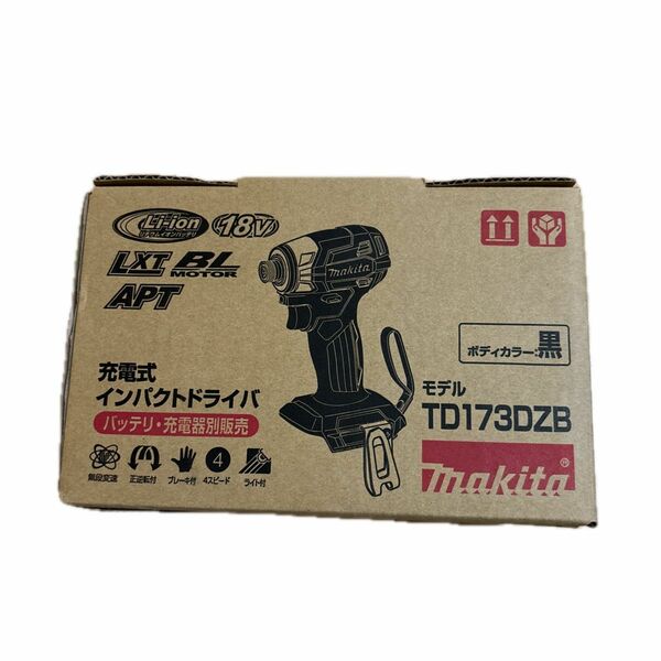 マキタ makita 18V充電式インパクトドライバ 充電式インパクトドライバ 18V TD173DZ