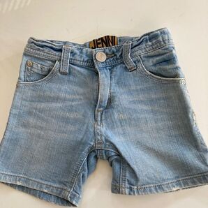 ジェニィ アジャスター付き デニムショートパンツ