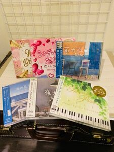 【新品未開封】ヒーリング　癒し系音楽　CD 帯付　6枚　バラ売り可　リラクゼーション　オルゴール　不安解消　緊張緩和　 ジャズ