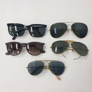 M065-550　Ray-Ban サングラス５点まとめ レイバン B&L RAY-BAN U.S.A/BENNETT #10 58□16 TRADITIONALS/865/13 54□18 3N/他