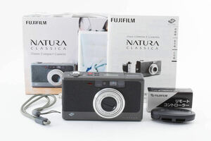 【美品】 FUJIFILM NATURA CLASSICA 35mm コンパクトカメラ 28-56mm F2.8-5.4 フジフイルム 【元箱付き】 【動作確認済み】#1524