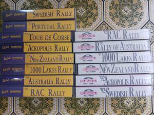 スバル SUBARU STI 非売品 VHS WRC92 (THE SUBARU RALLY TEAM) 6巻, WRC93 (SUBARU WORLD RALLY TEAM) 8巻 記録ビデオセット 送料無料