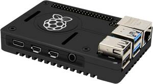 Geekworm Raspberry pi 4(ラズベリーパイ4モデルB) CNC超薄型アルミ合金パッシブ冷却金属ケース、ラズパイ