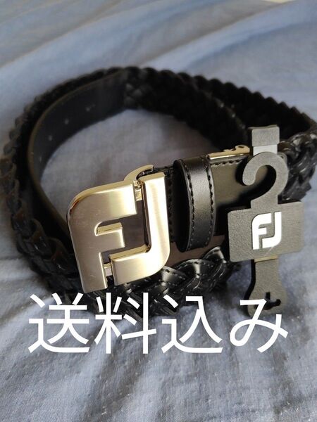【お値下げ中です】未使用★FOOTJOY★フットジョイ★ブラック★ベルト★ゴルフ