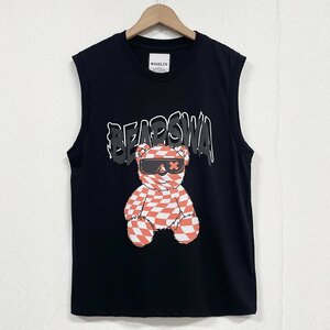  popular -ropa made * regular price 2 ten thousand * BVLGARY a departure *RISELIN tank top on goods comfortable ... thin bear piece . American Casual Street street put on M/46 size 