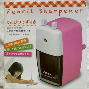 PENCIL SHARPENER PS60P えんぴつけずりき ピンク